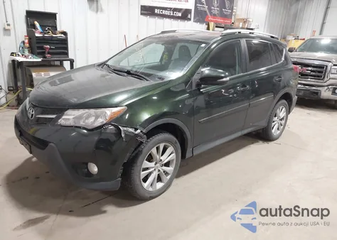 2013 Toyota Rav4 Limited from USA, damaged, VIN 2T3DFREV0DW090485